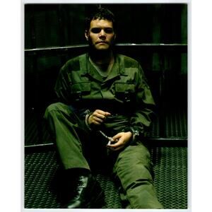Vintage 1990s Military Soldier in Jail Cell Press Photo Ephemera